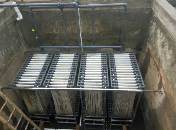 宮奇膜在江西吉安某制藥廠廢水處理達(dá)300噸